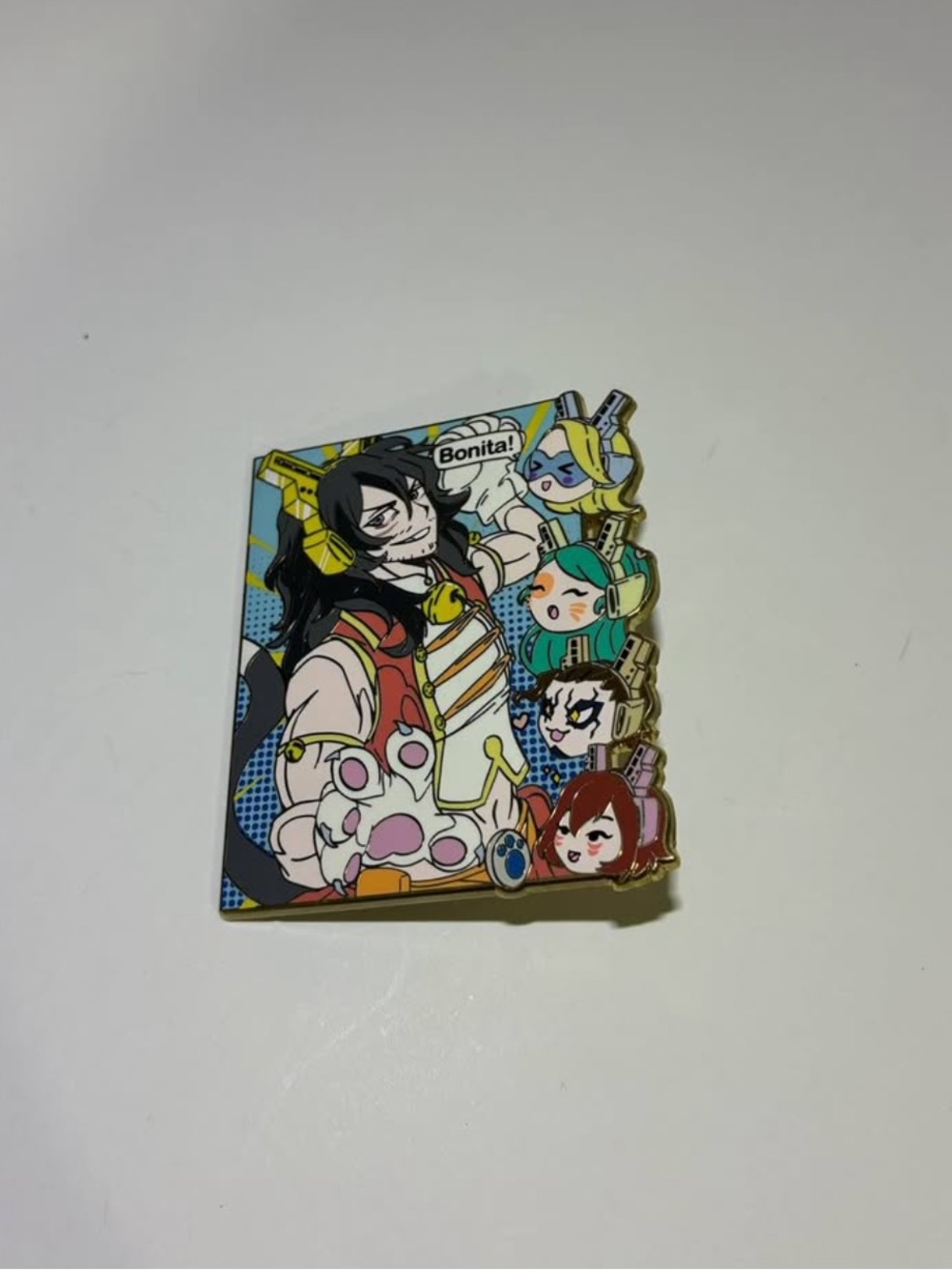 My Hero Academia Aizawa & Pussycats Enamel Pin